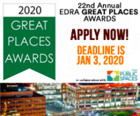 EDRA Great Places Awards 2020