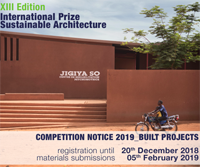 The Prize “Sustainable Architecture” Fassa Bortolo 2019