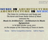 Music in Architecture - Architecture in Music - Design and Composition Competition