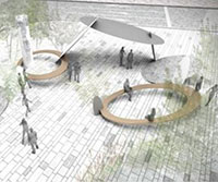 神戸三宮「さんきたアモーレ広場」デザイン募集