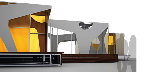 Temporary Outdoor Gallery Space ideas competition | Amy Wynne and Mark Leveno