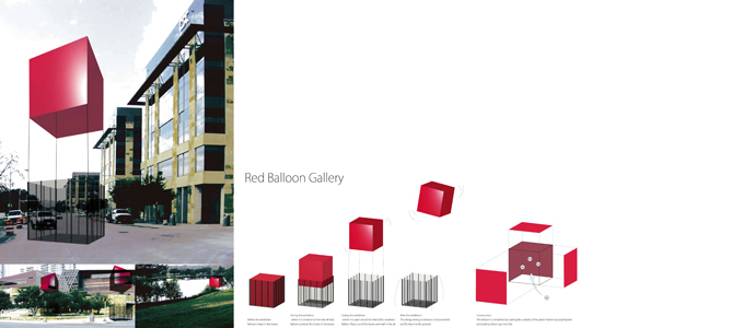 Temporary Outdoor Gallery Space ideas competition | Amy Wynne and Mark Leveno