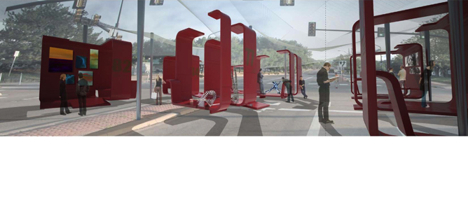 Temporary Outdoor Gallery Space ideas competition | Amy Wynne and Mark Leveno