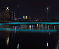 徳島市LED景観整備事業(富田橋)のデザイン案募集