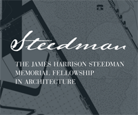 2021 The James Harrison Steedman Fellowship in Architecture