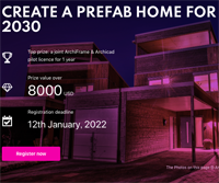 PREFAB 2030: Create a prefab home for 2030