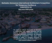 International Architecture Competition for Temporary Pavilion at CARIFESTA XV