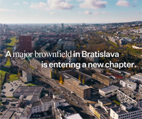 A new story for a brownfield site near the centre of Bratislava
