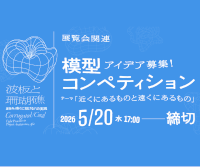 「波板と珊瑚礁 ‐ 建築を遠くに投げる八の実践」関連 模型コンペティション